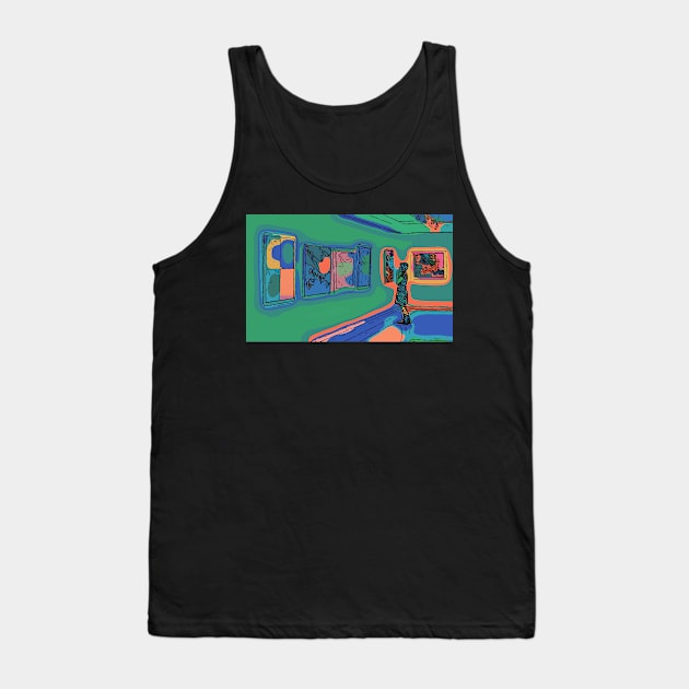 A Day in the Gallery Tank Top by cannibaljp